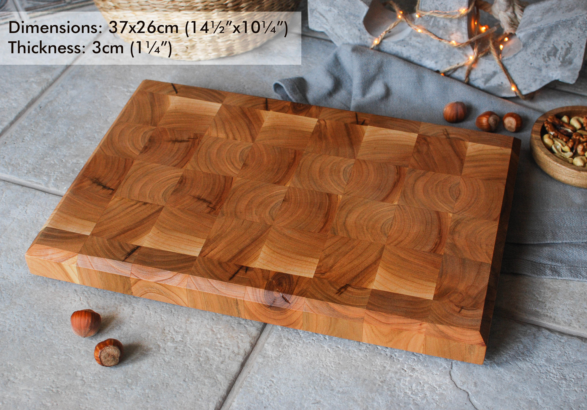 End-Grain Cutting Board E2