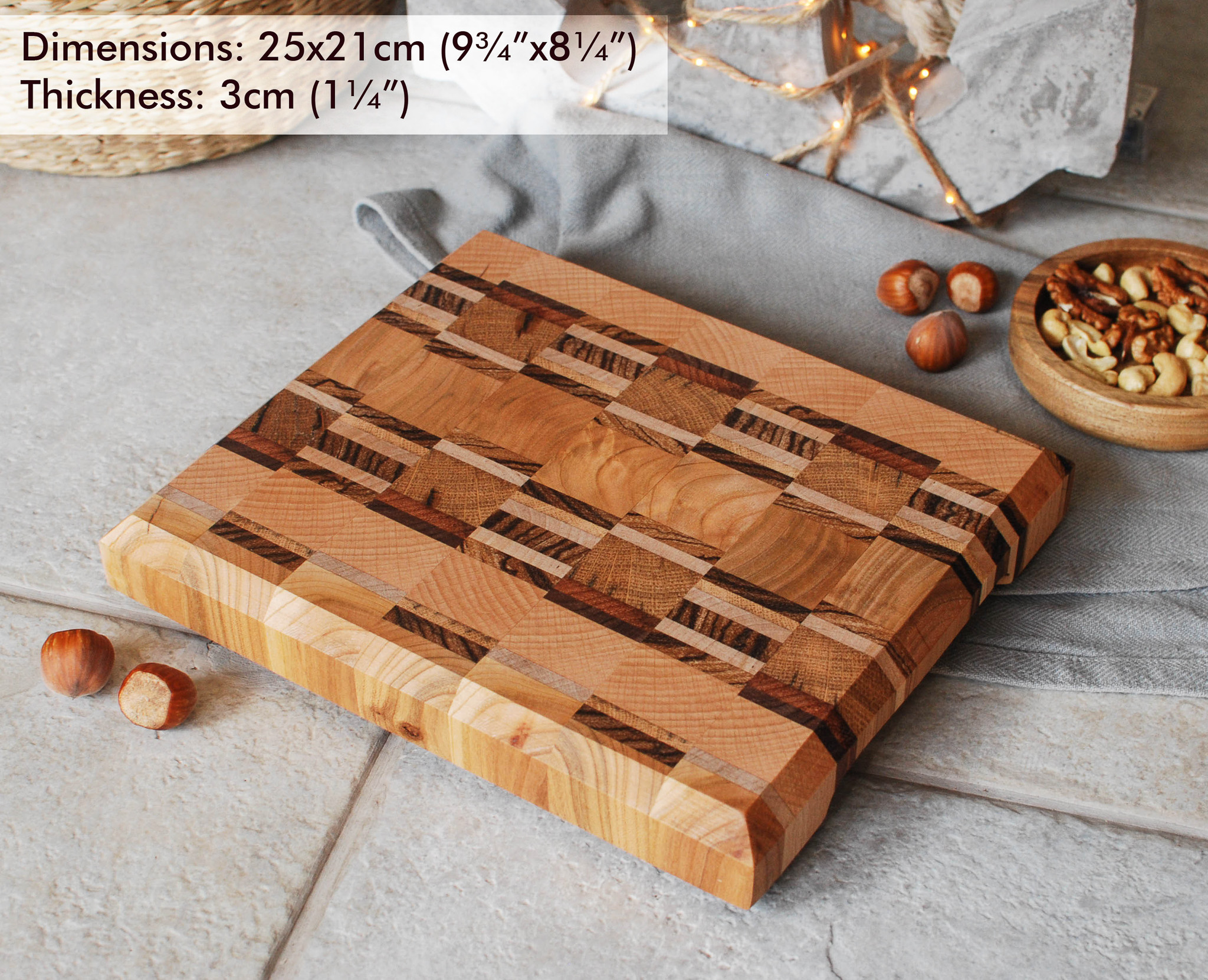 End-Grain Cutting Board E6