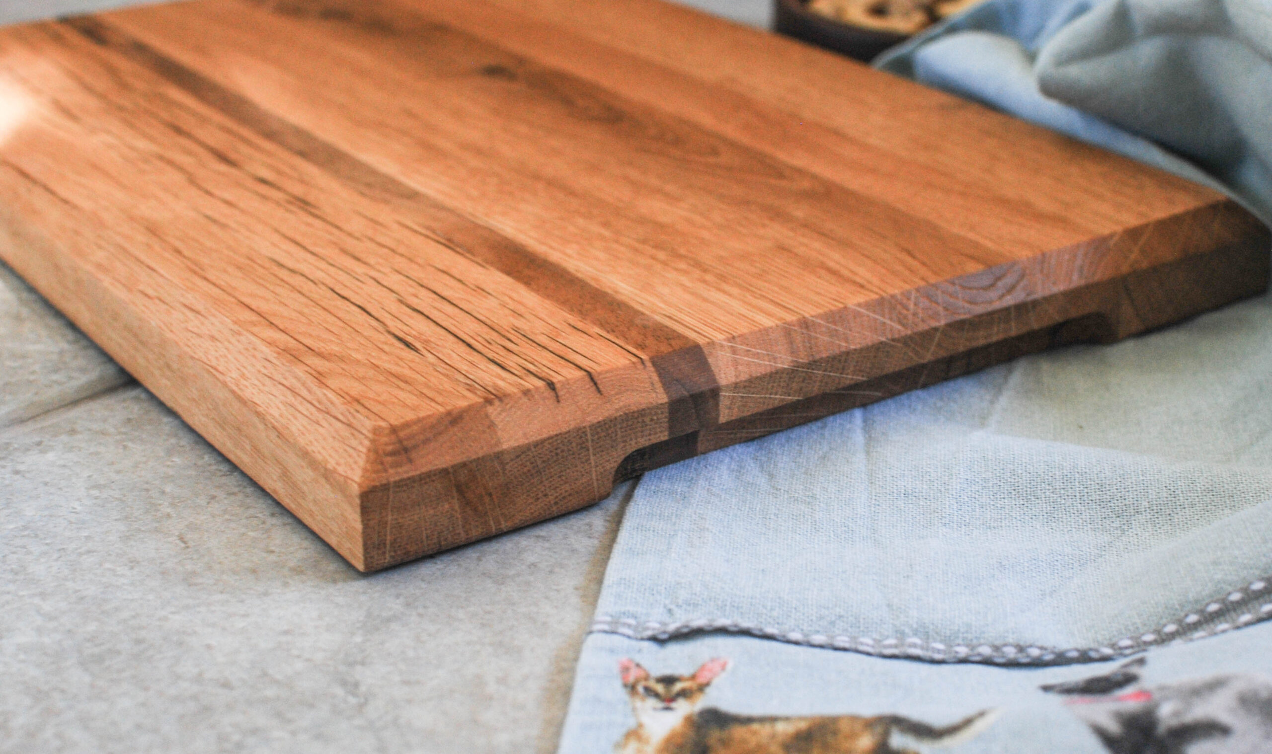 Oak & Walnut Cutting Board